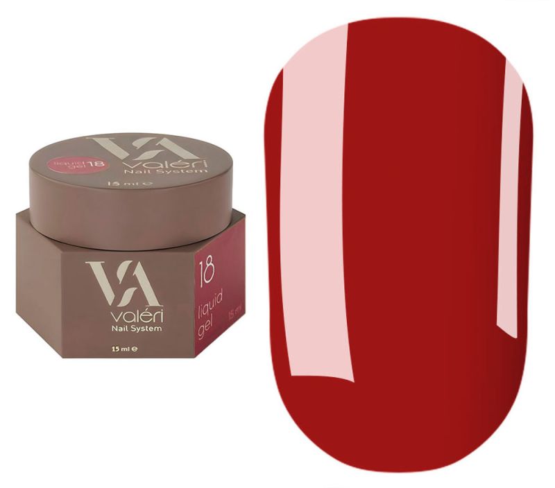 Valeri Гель для нігтів Liquid Gel 18, 15 мл