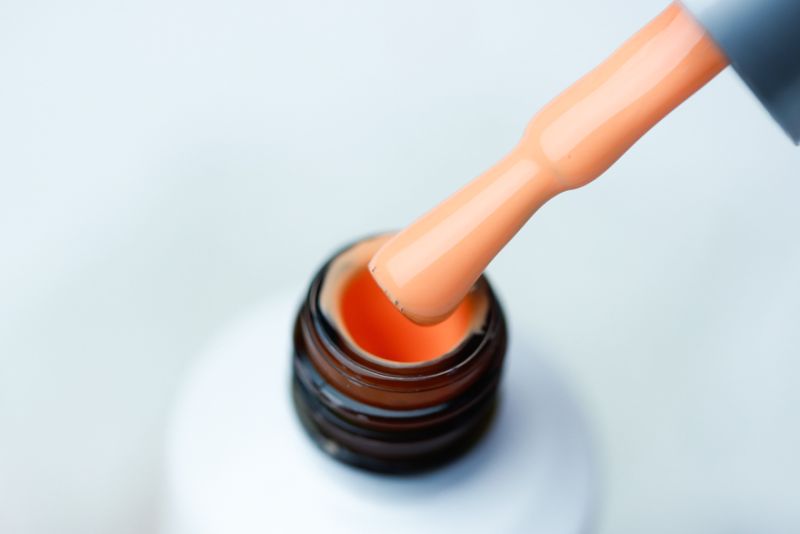 Atica Romance GPM171 gel varnish (pastel orange, enamel), 7.5 ml