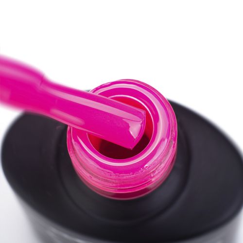 Gel Polish Komilfo Deluxe Series D174 (bright, intense pink, neon), 8 ml.