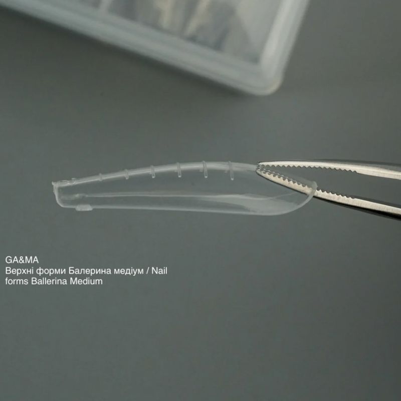 Ga&Ma Верхні форми Nails forms Ballerina Medium collaboration with