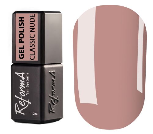 ReformA Gel Polish, Classic Nude (nude, enamel), 10 ml
