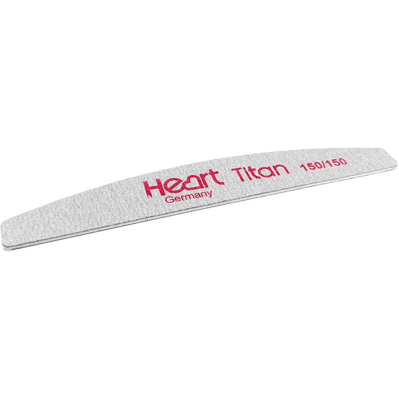 HEART Пилка для ногтей Half TITAN 150/150