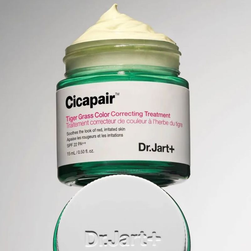 Dr. Jart+ CC regenerating anti-stress cream for color correction Cicapair Tiger Grass Color Correcting Treatment SPF 22, 50 ml