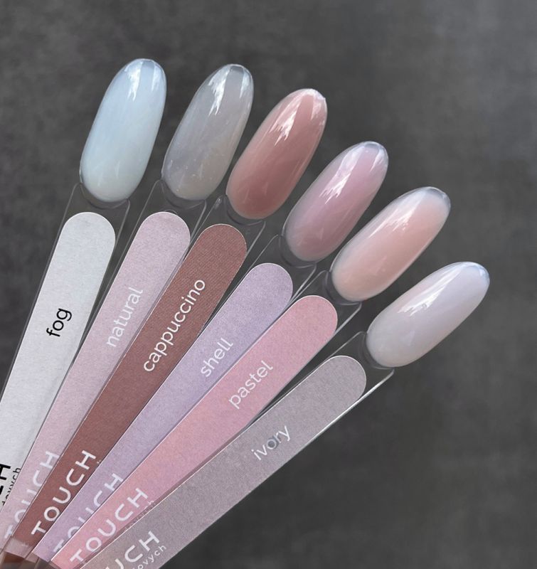Touch База цветная Cover Base Fog, 13 мл