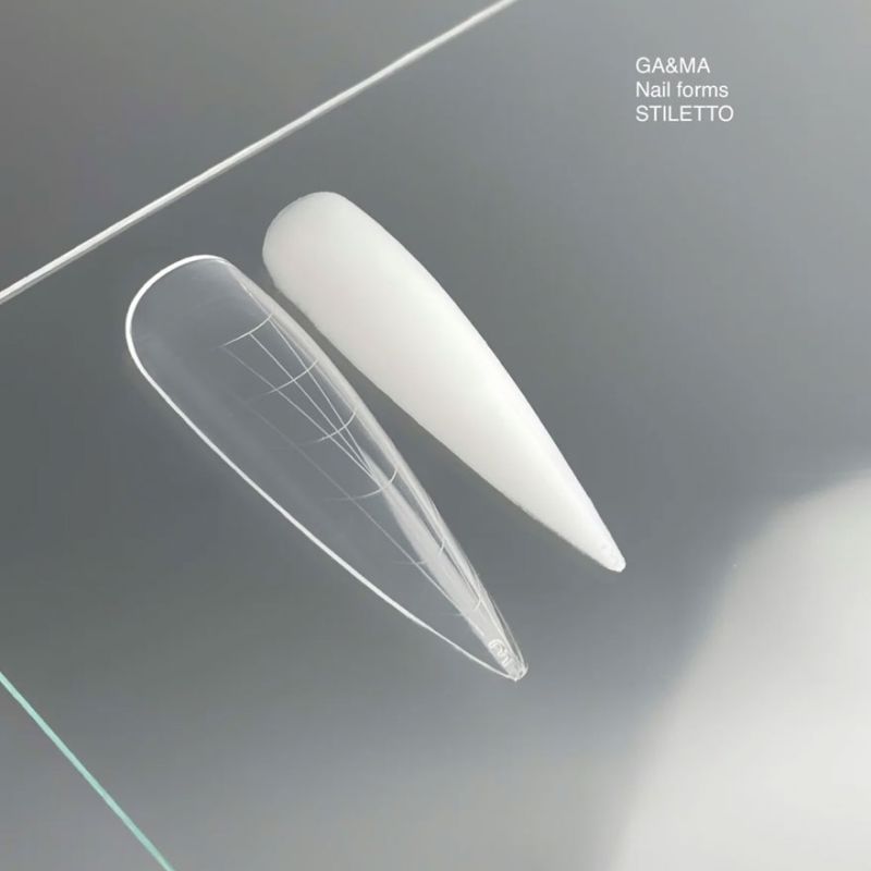 Ga&Ma Верхні форми Nails forms Stiletto collaboration with