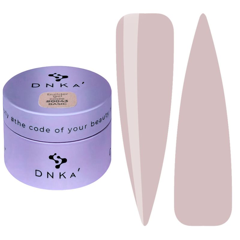 DNKa Гель для ногтейBuilder Gel NEW FORMULA 0043 Basic, 30 мл