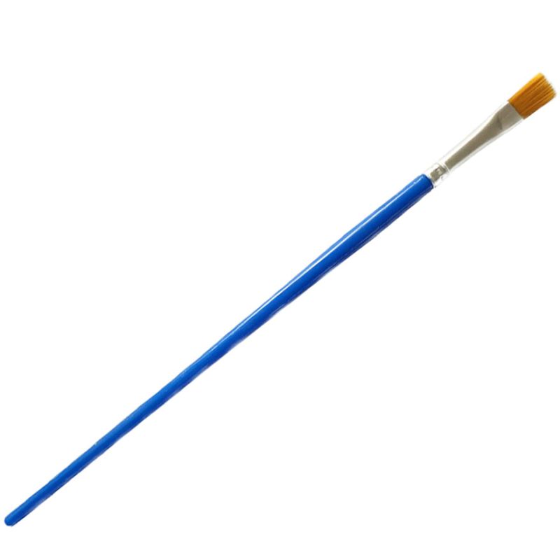 Brush for face painting, red pile 1 pc