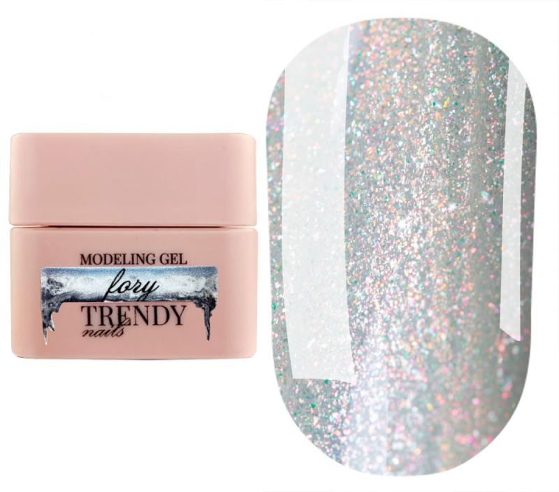 Trendy Nails Гель для ногтей Modeling Gel FORY, 15 мл