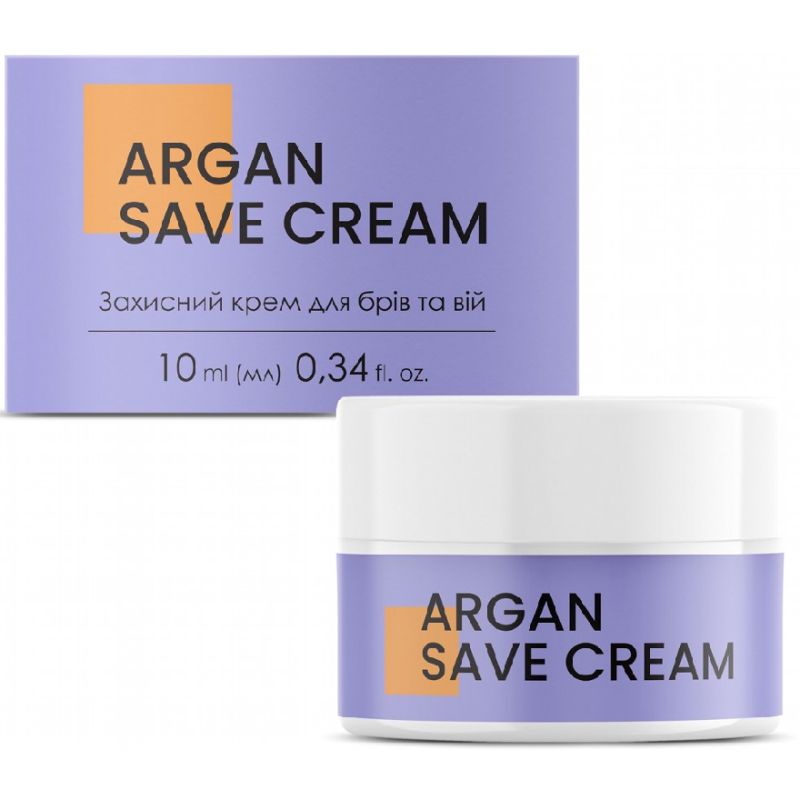 Joly:Lab Save Cream Argan Защитный аргановый крем для бровей и ресниц, 10 мл