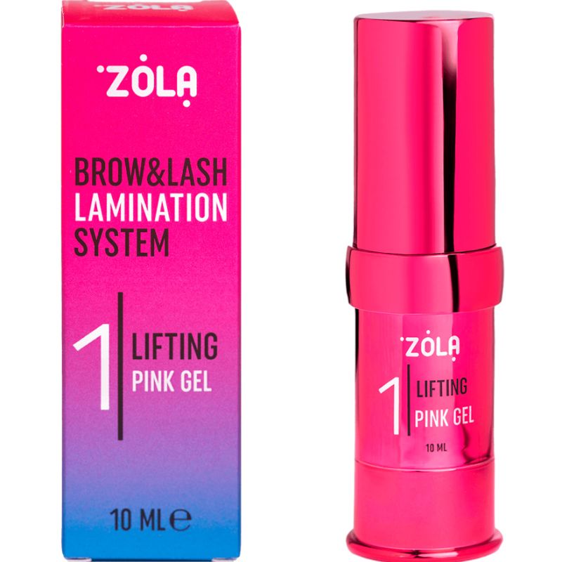 ZOLA Состав для ламинирования 01 Lifting Pink Gel