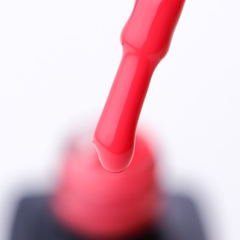 Kira Nails gel-varnish No. 098 (coral, enamel), 6 ml