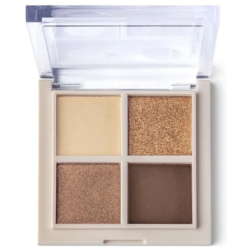 УЦЕНКА до 05.2026 PAESE DAILY VIBE PALETTE Палетка теней для век - 01 Golden Hour, 5,5 г