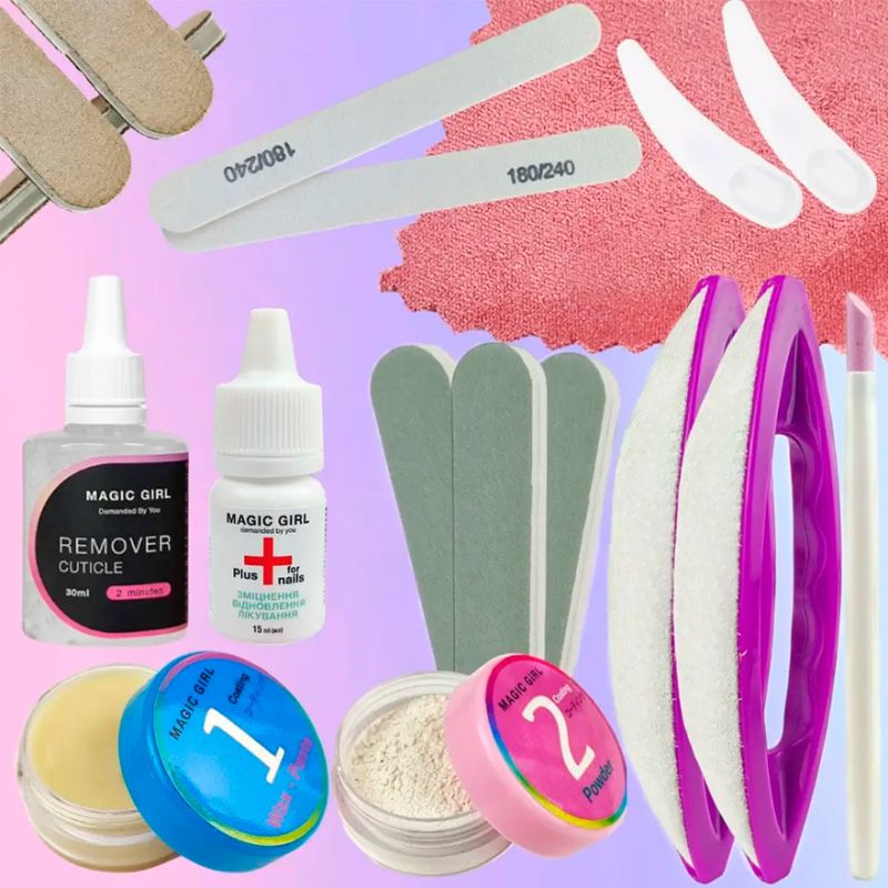 Magic Girl Set for Japanese manicure, professional