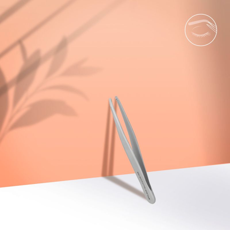 Staleks - BEAUTY & CARE 10 TYPE 2 eyebrow tweezers, narrow straight edges
