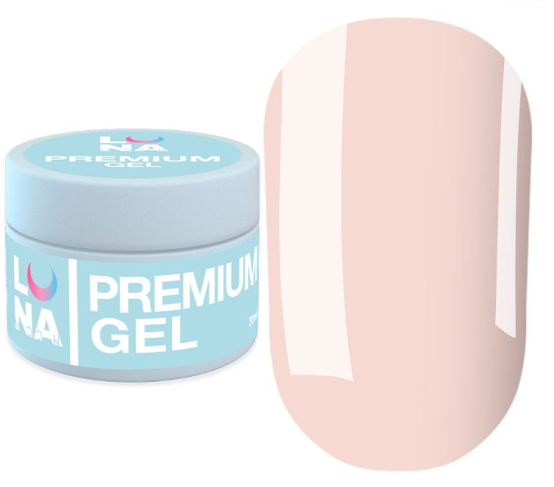 LUNA Гель для наращивания Gel Premium №10, 30 мл