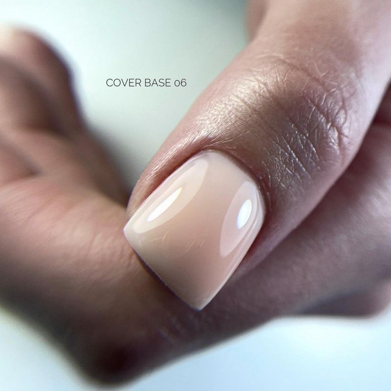 Grade Base for nails Сover base 06 (beige), 15 ml