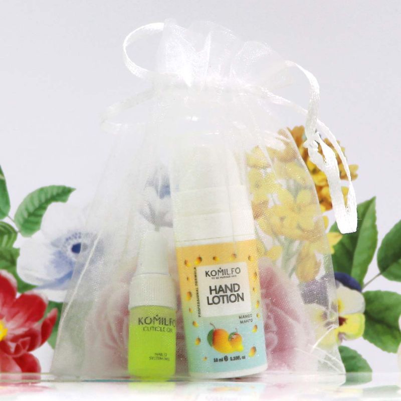Komilfo Gift Hand Lotion Mango, 10 ml and cuticle oil, 2 ml