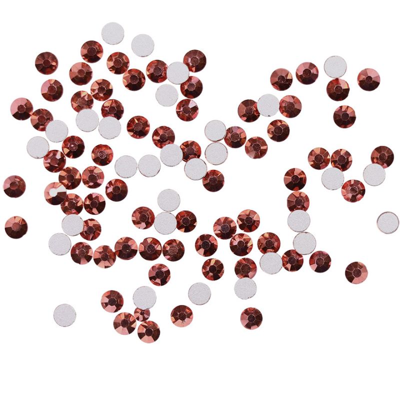 Komilfo стразы Rose Gold, размер 10 (100 шт. в упаковке)