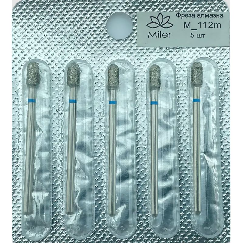 Miler Diamond nozzle Cylinder blue M_112m (5 pcs), 3.5 mm