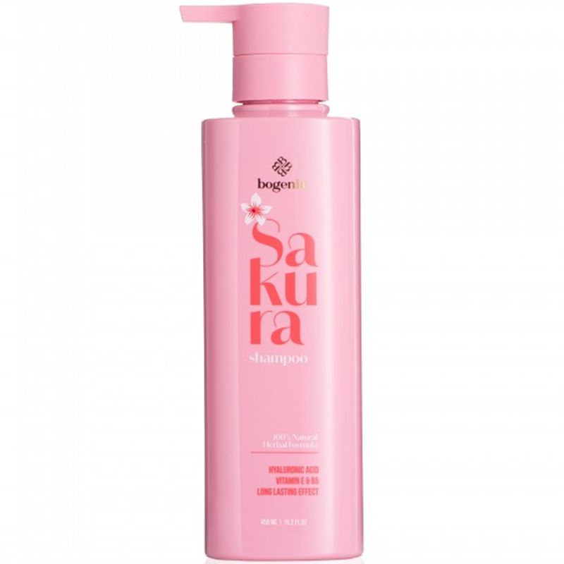BOGENIA Шампунь для волосся Sakura Shampoo, 450 мл