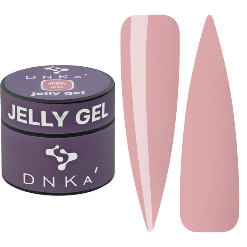 DNKa Гель для ногтей Gelly Gel 0006 Idol, 15 мл
