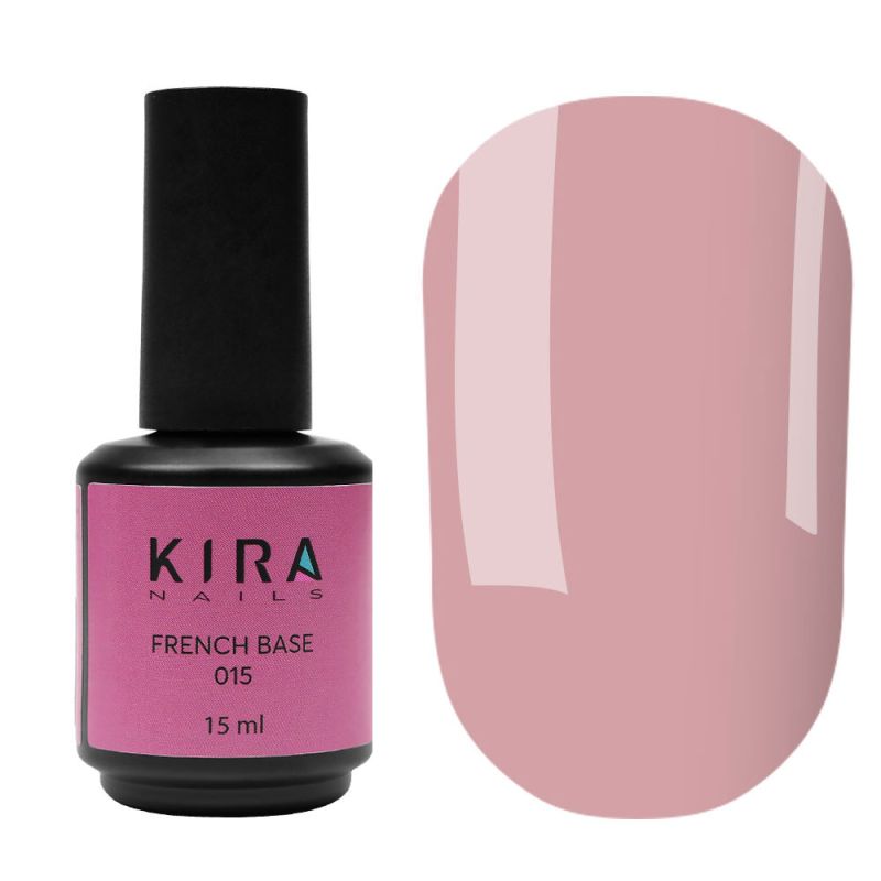 Kira Nails Френч база French Base 015, 15 мл