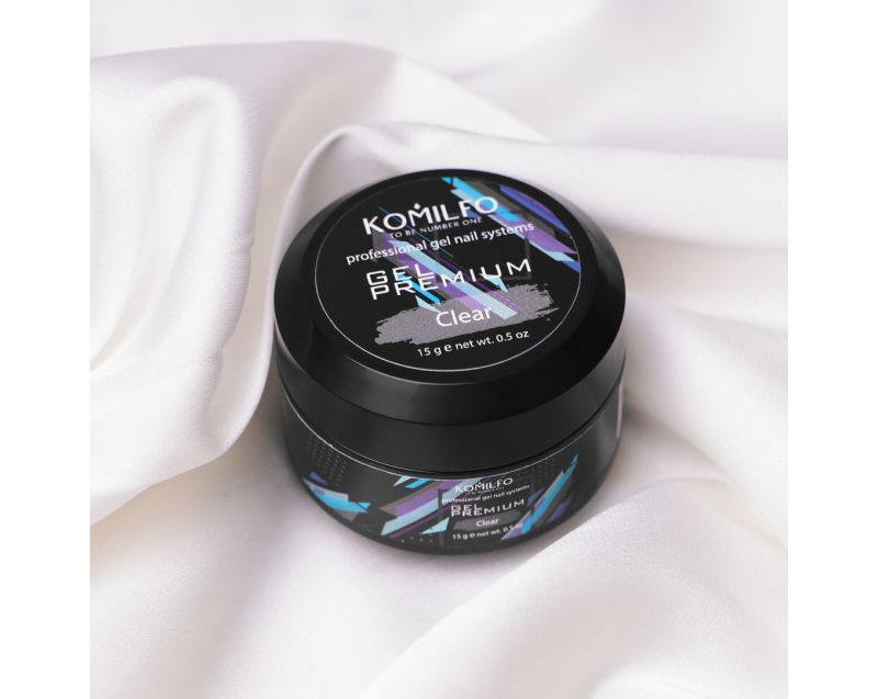 Komilfo Gel Premium Clear, 15 g