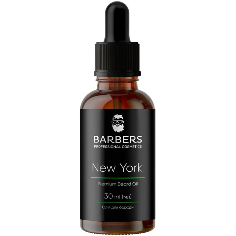 BARBERS Масло для бороды New York, 30 мл