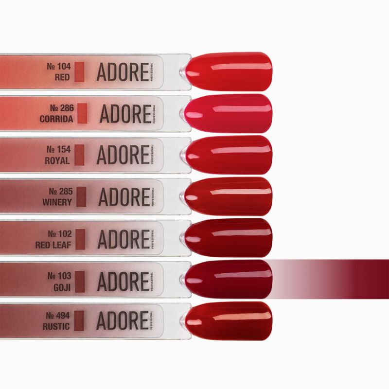 Gel varnish ADORE Professional No. 115 (bright light lime, neon), 7.5 ml