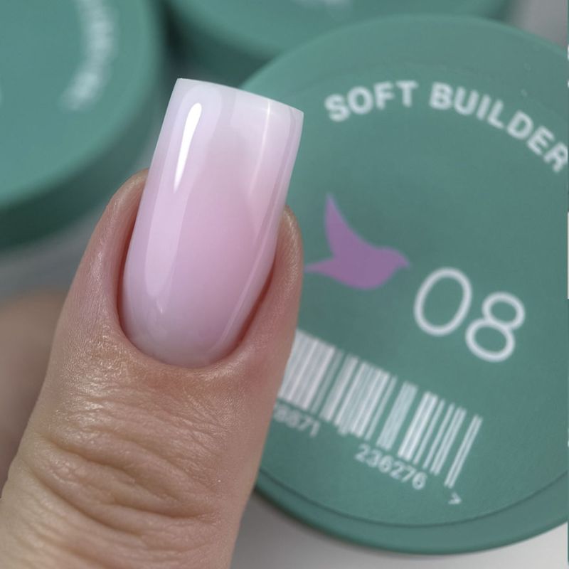 Siller гель для нігтів Soft Builder Gel № 08, 30 мл