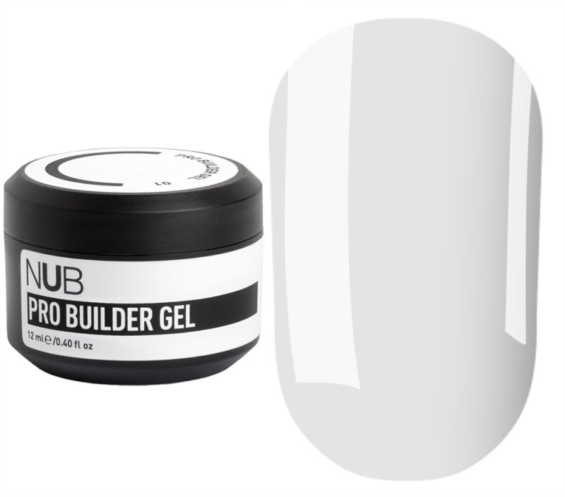 NUB Гель для ногтей Pro Builder Gel №01, 12 мл