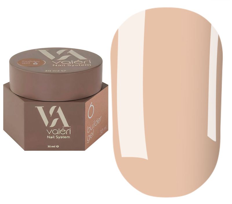 Valeri Гель для нігтів Builder Gel 06, 30 мл