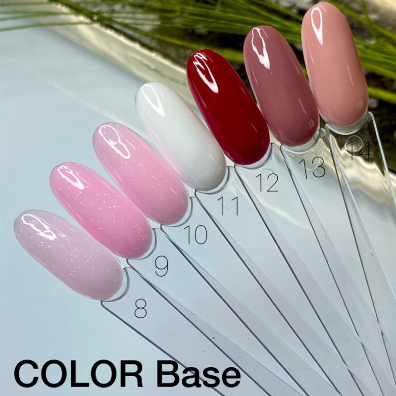 SAGA professional COLOR BASE with brush 12 (red), 9 ml