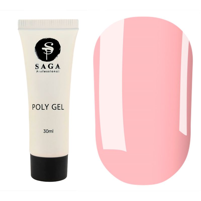 SAGA professional Полигель для ногтей POLY GEL NEW 03, 30 мл