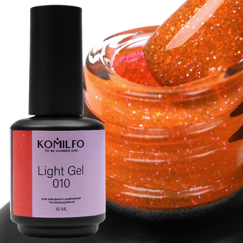 Komilfo Рідкий гель Light Gel 010, 15 мл