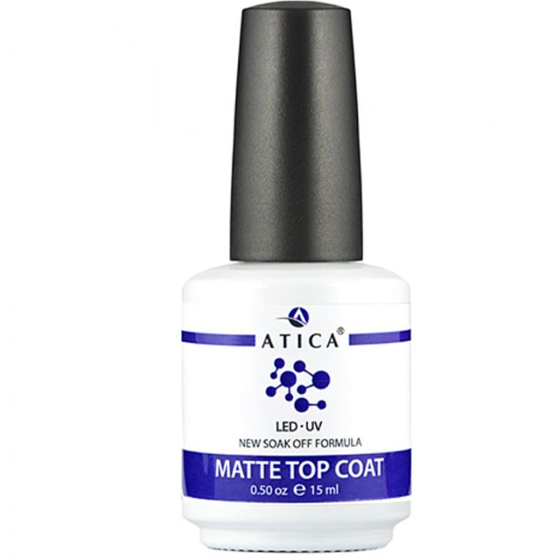 Atica matte finish for gel polish, 15 ml