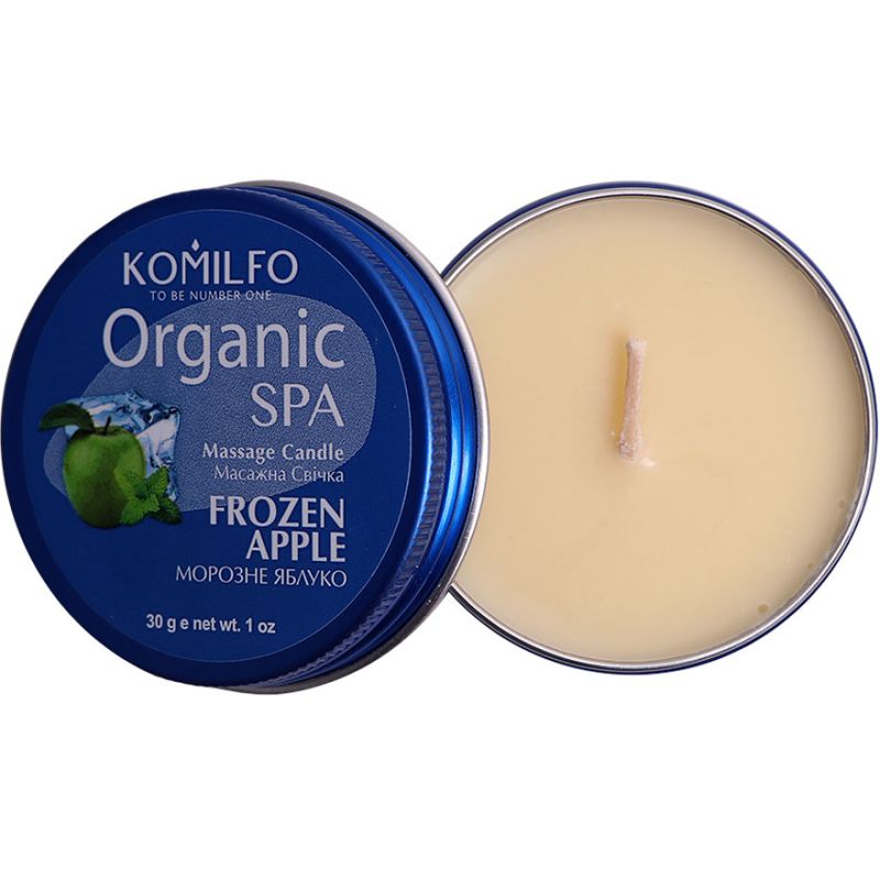 Komilfo Massage Candle - Frozen Apple, 30 g