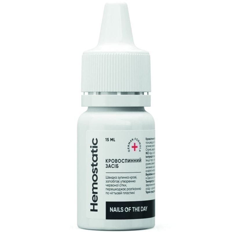 Nails Of The Day Hemostatic agent Podology+ “Hemostatic”, 15 ml