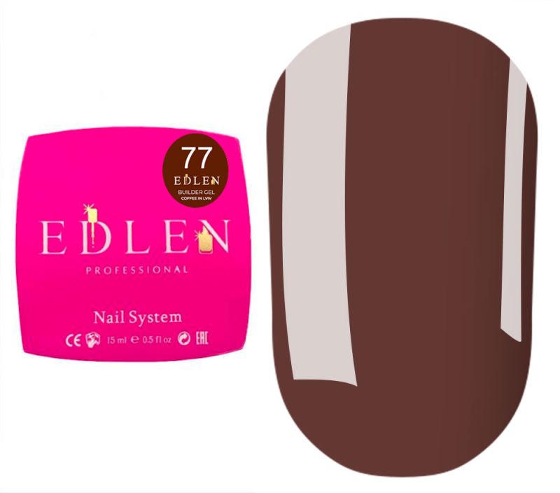 Edlen Гель для ногтей Builder gel Lviv 77, 15 мл