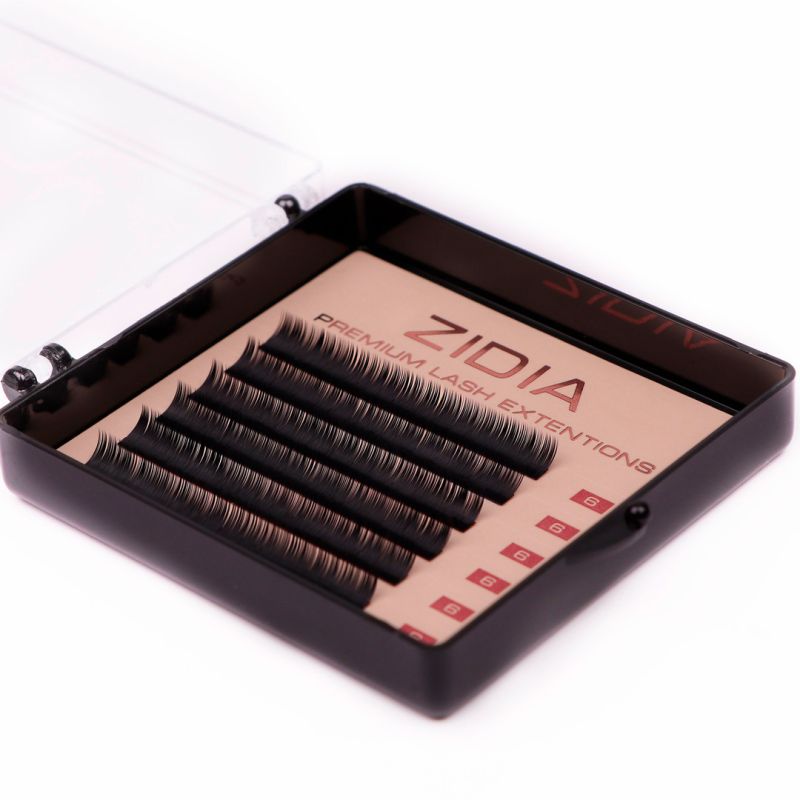 Zidia Premium Lash Extentions 6 лент - С0,1 х 6 mm