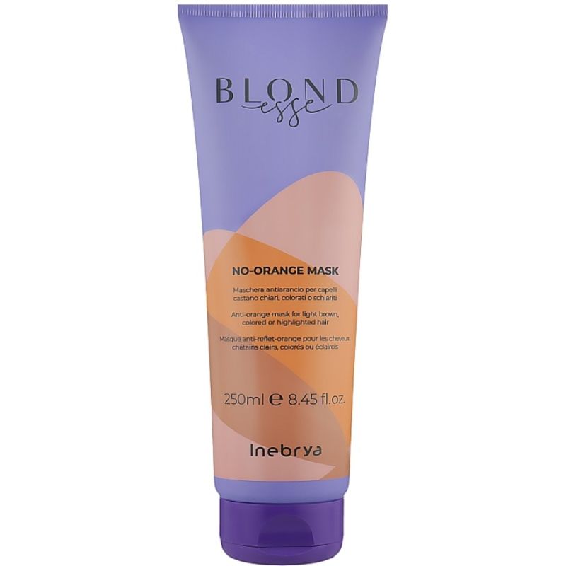Inebrya Маска для блонда анти оранж Blondesse No-Orange Mask, 250 мл