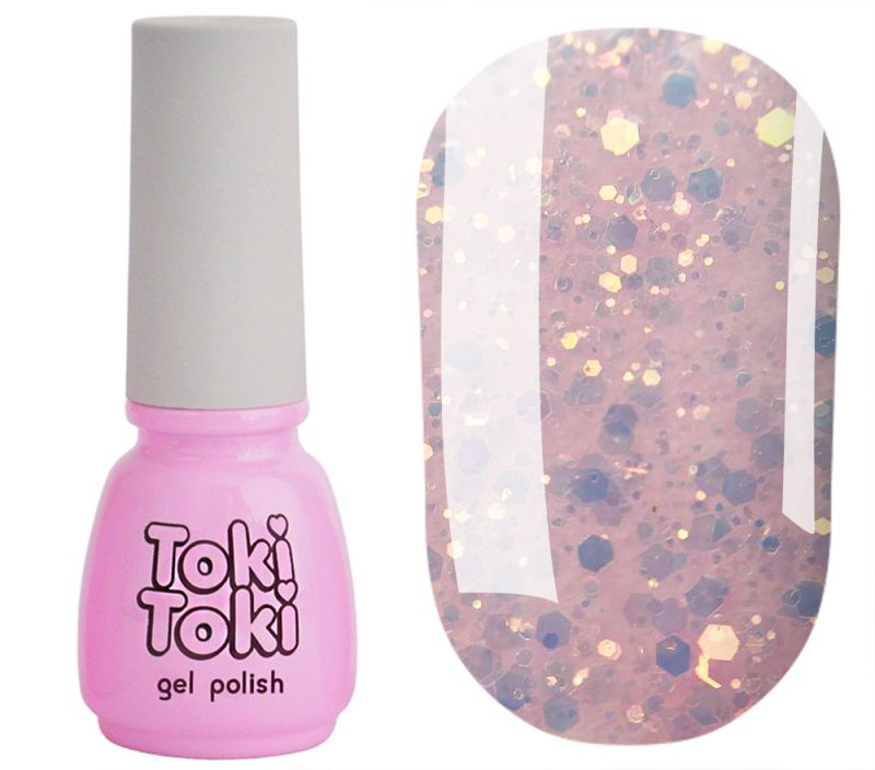 Toki Toki Gel polish for nails Unicorn UN04, 5 ml