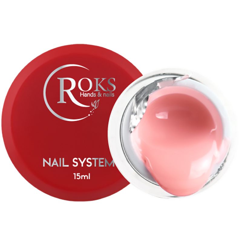 Roks Nail Builder Gel No. 2 sweet peach, 15 ml
