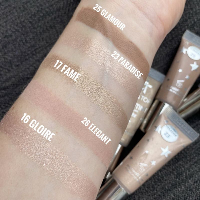 ALENA TOFIL Тіні-тінт кремово-пудрові, водостійкі Luxe Glow Cream-to-Pownder - 17 FAME, 10 мл