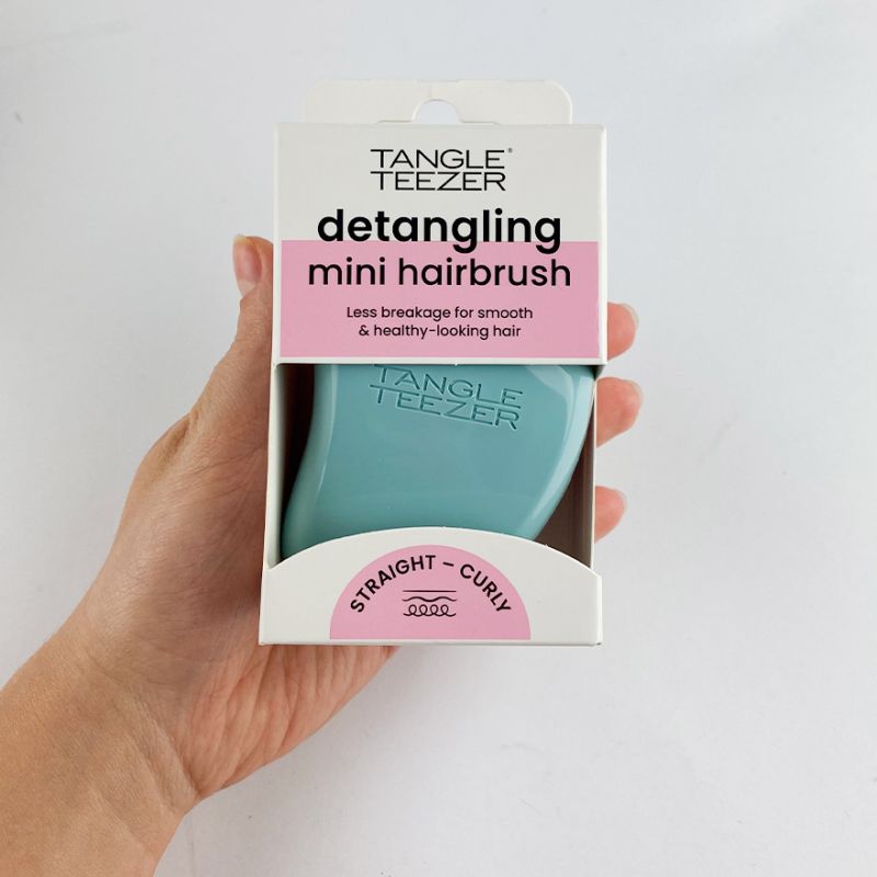 Tangle Teezer Hairbrush The Original Mini Marine Teal & Rosebud