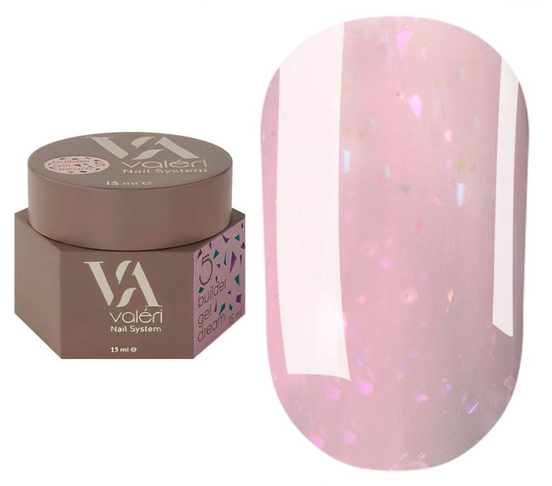 Valeri Гель для нігтів Dream Builder Gel 05, 15 мл