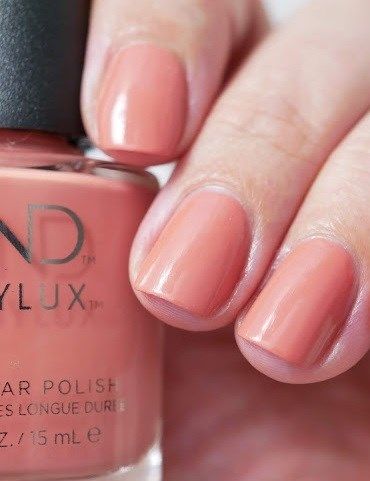 Лак CND Vinylux Weekly Polish - 285 Spear (попелясто-помаранчевий, емаль), 15 мл