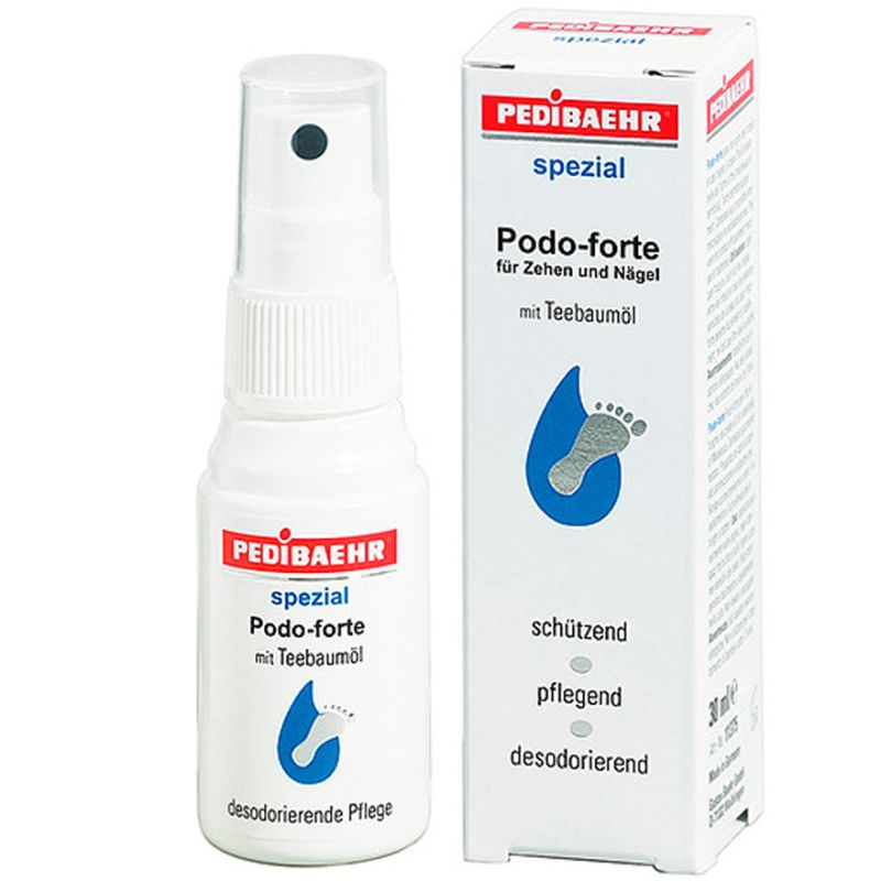 Antifungal liquid for toes and nail plate (spray) BAEHR Podo-Forte, 30 ml
