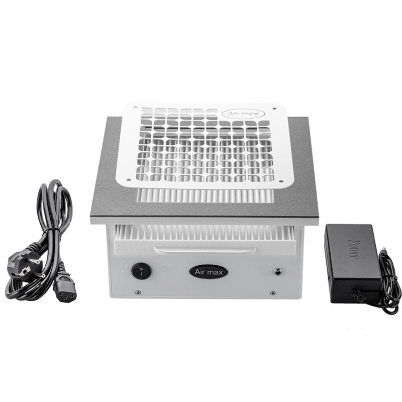 AIR MAX Manicure hood VF 12 Plus with white steel panel (24 month warranty)