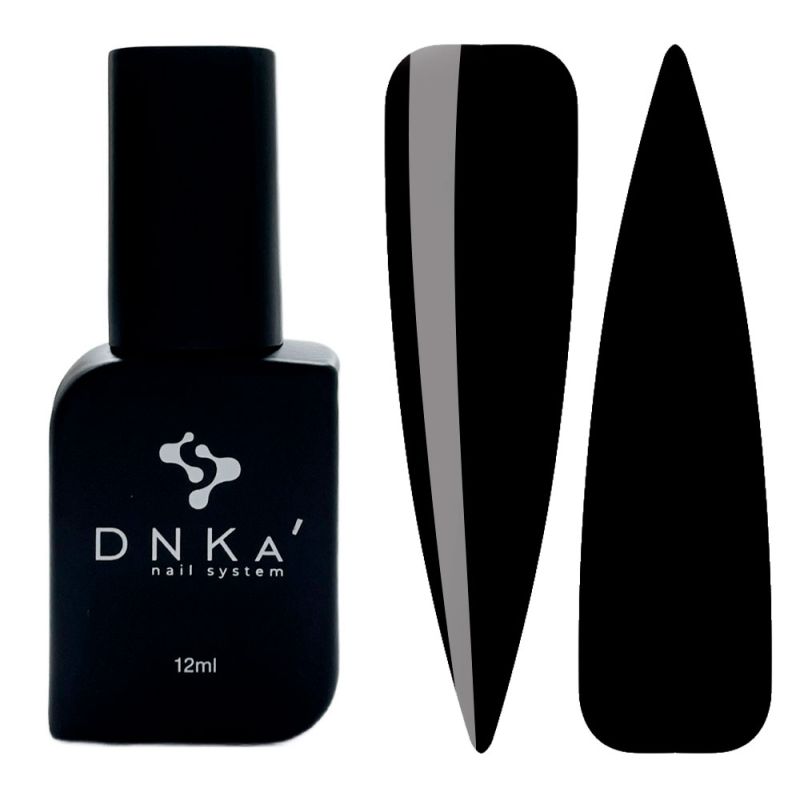 DNKa Гель-лак для нігтів ULTRA BLACK NEW FORMULA, 12 мл